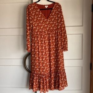 Jcrew floral dress